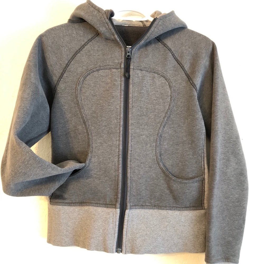 Lululemon Scuba Two Tone Grey SZ 6